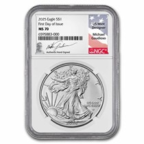 Buy 2025 Silver American Eagle MS-70 NGC | APMEX