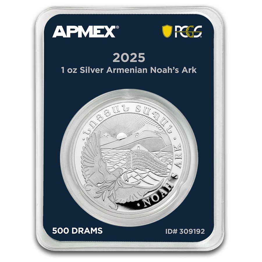 2025 Armenia 1 oz Silver Noah’s Ark (MD® Premier + PCGS FS)