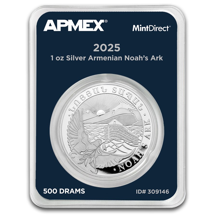 2025 Armenia 1 oz Silver Noah’s Ark (MintDirect® Single)