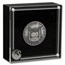 2025 AUS 1 oz Ag Proclamation Pillar Dollar Antiqued (Box, COA)