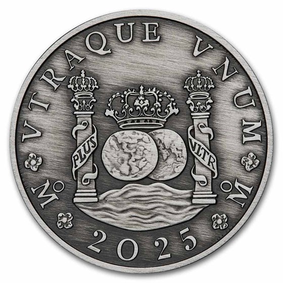 2025 AUS 1 oz Ag Proclamation Pillar Dollar Antiqued (Box, COA) 2025 AUS 1 oz Ag Proclamation Pillar Dollar Antiqued (Box, COA)
