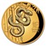 2025 AUS 1 oz Gold Lunar Snake PR-70 PCGS HR (FS, Gold Label)