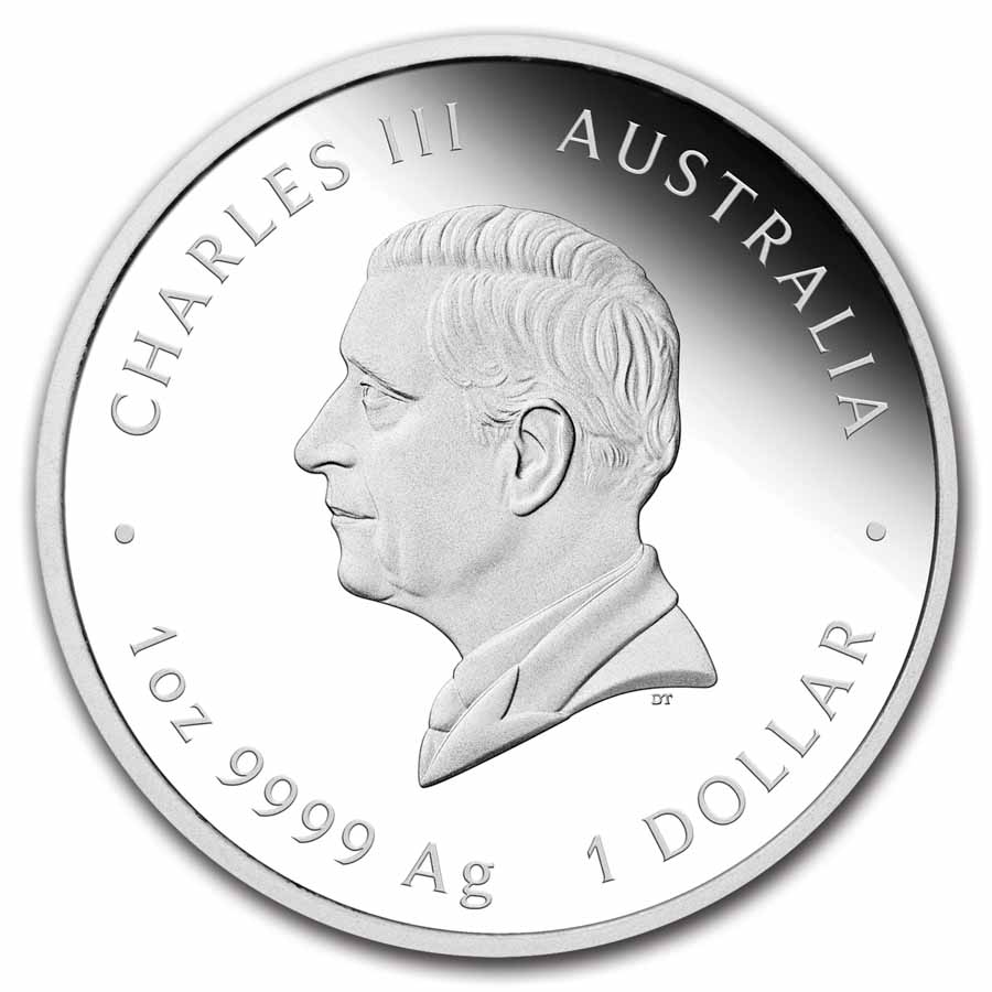 2025 AUS 1 oz Silver 80th Ann. End of WWII Winged Victory PF