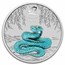 2025 AUS 1 oz Silver Colorized Lunar Snake MS-70 PCGS FS