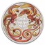 2025 AUS 1 oz Silver Double Phoenix Colorized BU Cap, (Red, Cap)