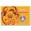 2025 AUS 1 oz Silver Double Phoenix Colorized (Red, Card)