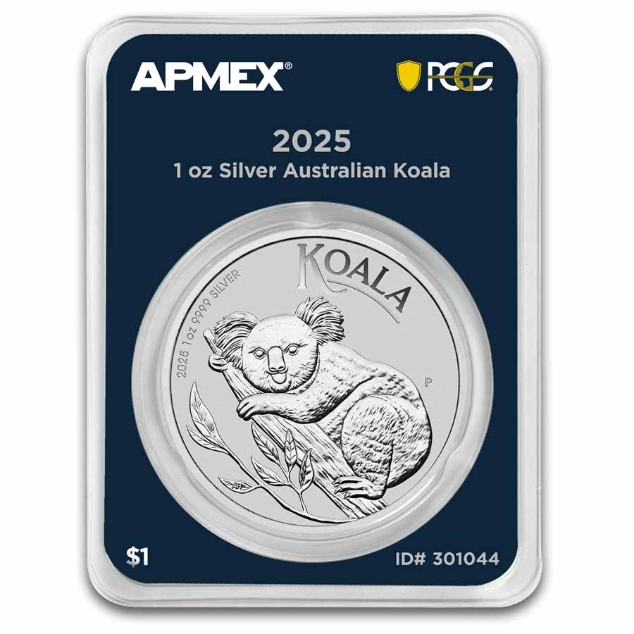 2025 AUS 1 oz Silver Koala- MintDirect® Premier Single + PCGS FS®