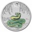 2025 AUS 1 oz Silver Lunar Green Snake Money Expo ANDA (in card)