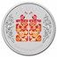 2025 AUS 1 oz Silver Lunar Snake Colorized Double Happiness Card