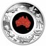 2025 AUS 1 oz Silver Snakeskin Jasper Great Southern Land Proof