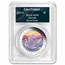 2025 AUS 1 oz Silver Swan Colorized MS-70 PCGS (FS, Swan Label)