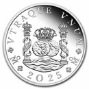 2025 AUS 1 Silver 225th Ann. Proclamation Coins Pillar Dollar PF