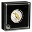 2025 AUS 2 oz Silver Gilded Australian Kookaburra Proof (HR)
