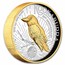 2025 AUS 2 oz Silver Gilded Australian Kookaburra Proof (HR)