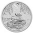 2025 AUS 2 oz Silver Lunar Snake MS-70 PCGS (FS, Red Label)