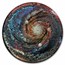 2025 AUS 5 oz Silver Colorized Extragalactic Antiqued (Box & COA)