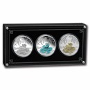 2025 AUS Year of the Snake 1 oz Silver Trio (SIII, w/Box & COA)