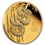 2025 Australia 1/10 oz Gold Lunar Snake Proof (w/Box & COA)