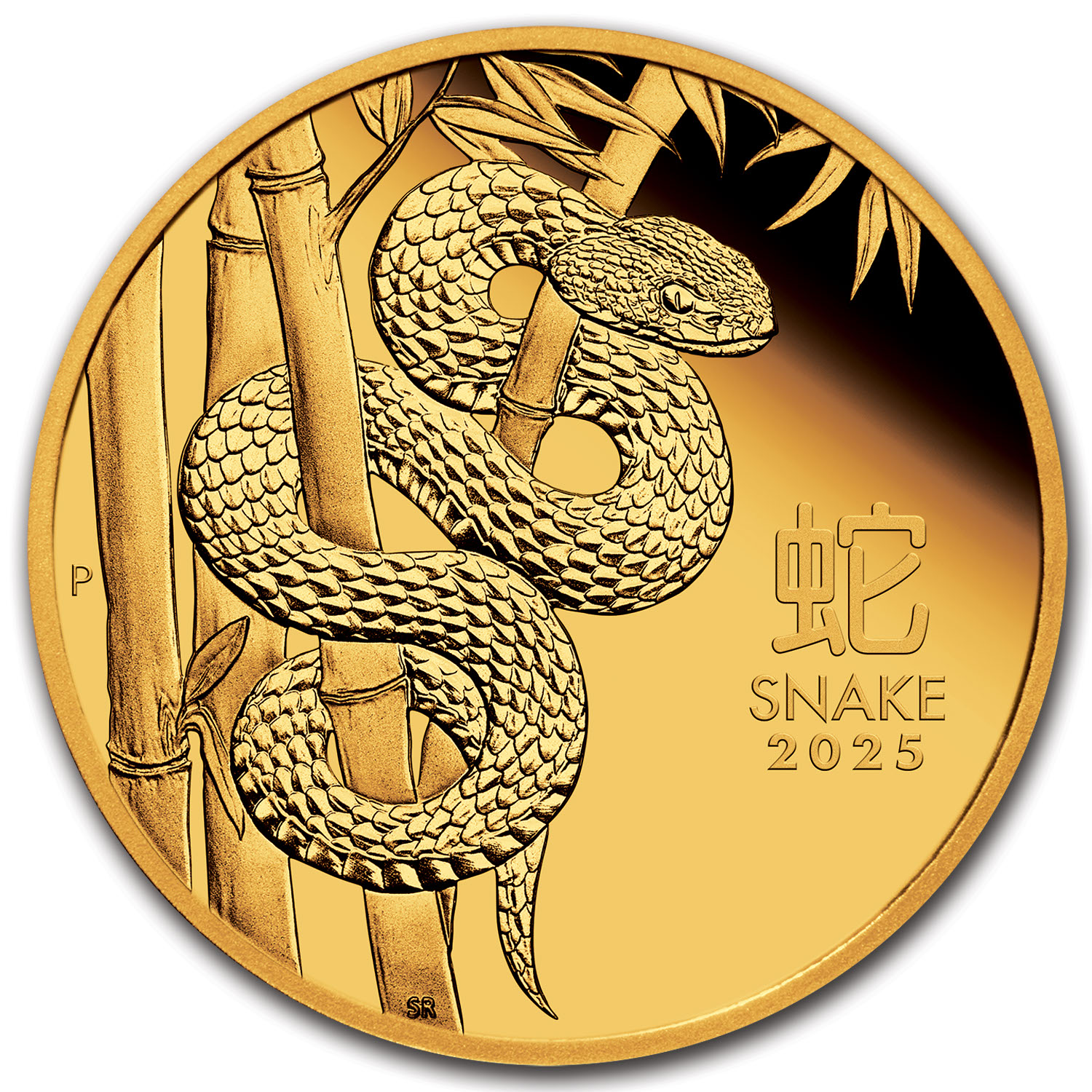 Buy 2025 Australia 1/10 oz Gold Lunar Snake Proof | APMEX