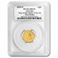 2025 Australia 1/4 oz Gold Lunar Snake MS-70 PCGS (FS Red Label)