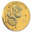 2025 Australia 1/4 oz Gold Lunar Snake MS-70 PCGS