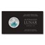 2025 Australia 1/4 oz Silver Lunar Snake BU Colorized (In Card)