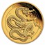 2025 Australia 1 oz Gold Dragon Proof (w/Box & COA)