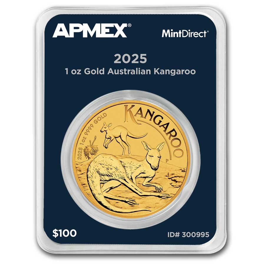 2025 Australia 1 oz Gold Kangaroo (MintDirect® Single)