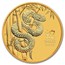 2025 Australia 1 oz Gold Lunar Snake MS-70 PCGS (FS, Red Label)