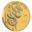 2025 Australia 1 oz Gold Lunar Snake MS-70 PCGS (SIII, Red Label)