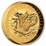 2025 Australia 1 oz Gold Swan Proof (HR, w/Box & COA)