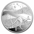 2025 Australia 1 oz Silver $1 Kangaroo (Proof)
