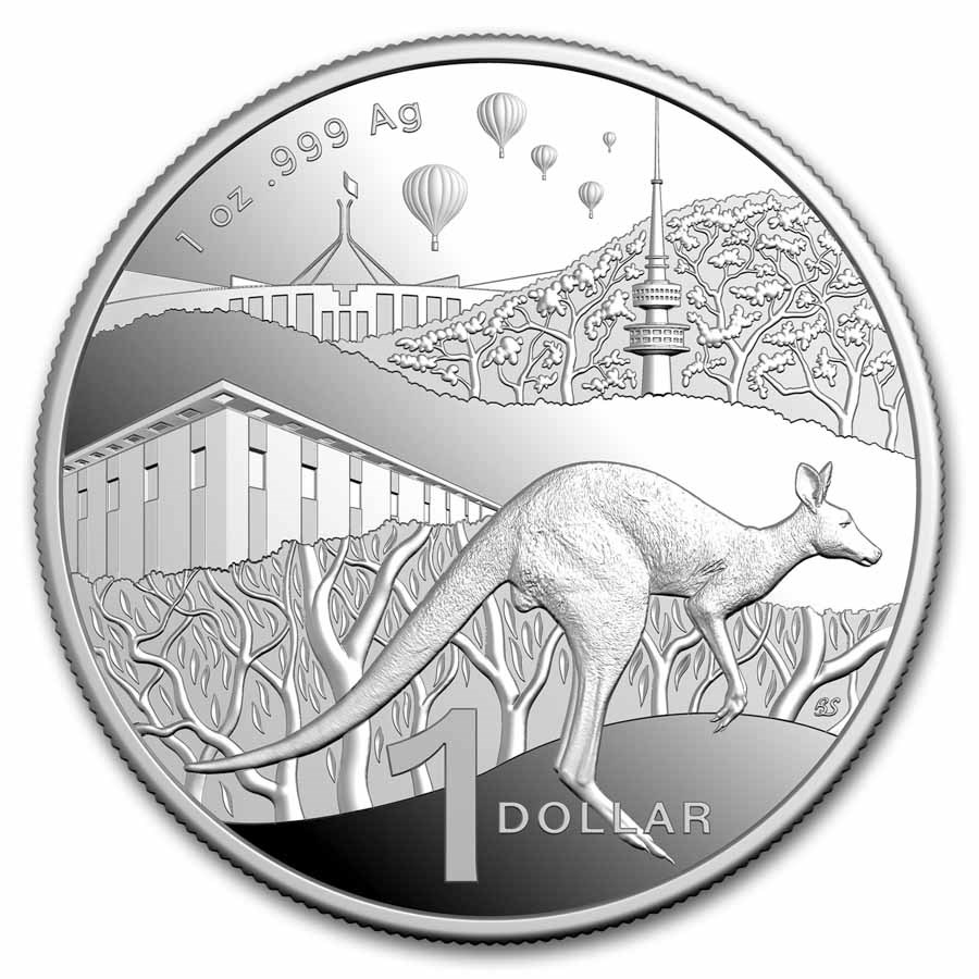 2025 Australia 1 oz Silver $1 Kangaroo (Proof)