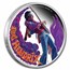 2025 Australia 1 oz Silver Colorized Jimi Hendrix Proof (Box)