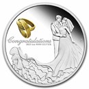 2025 Australia 1 oz Silver Colorized Wedding Proof (Box)