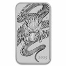 2025 Australia 1 oz Silver Dragon Rectangular Coin BU 2025 Australia 1 oz Silver Dragon Rectangular Coin BU