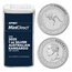 2025 Australia 1 oz Silver Kangaroo (25-Coin MintDirect® Tube)