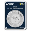 2025 Australia 1 oz Silver Kangaroo (MD® Premier + PCGS FS)