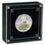 2025 Australia 1 oz Silver Lunar Snake (Gilded, w/Box & COA)
