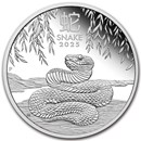 2025 Australia 1 oz Silver Lunar Snake Proof (w/Box & COA)
