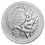 2025 Australia 1 oz Silver Lunar Year of the Snake BU