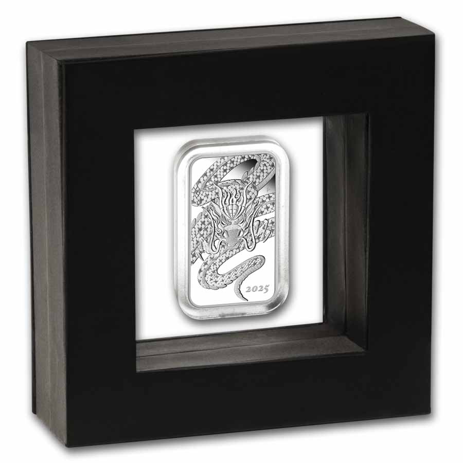 2025 Australia 1 oz Silver Rectangular Dragon Proof | eBay