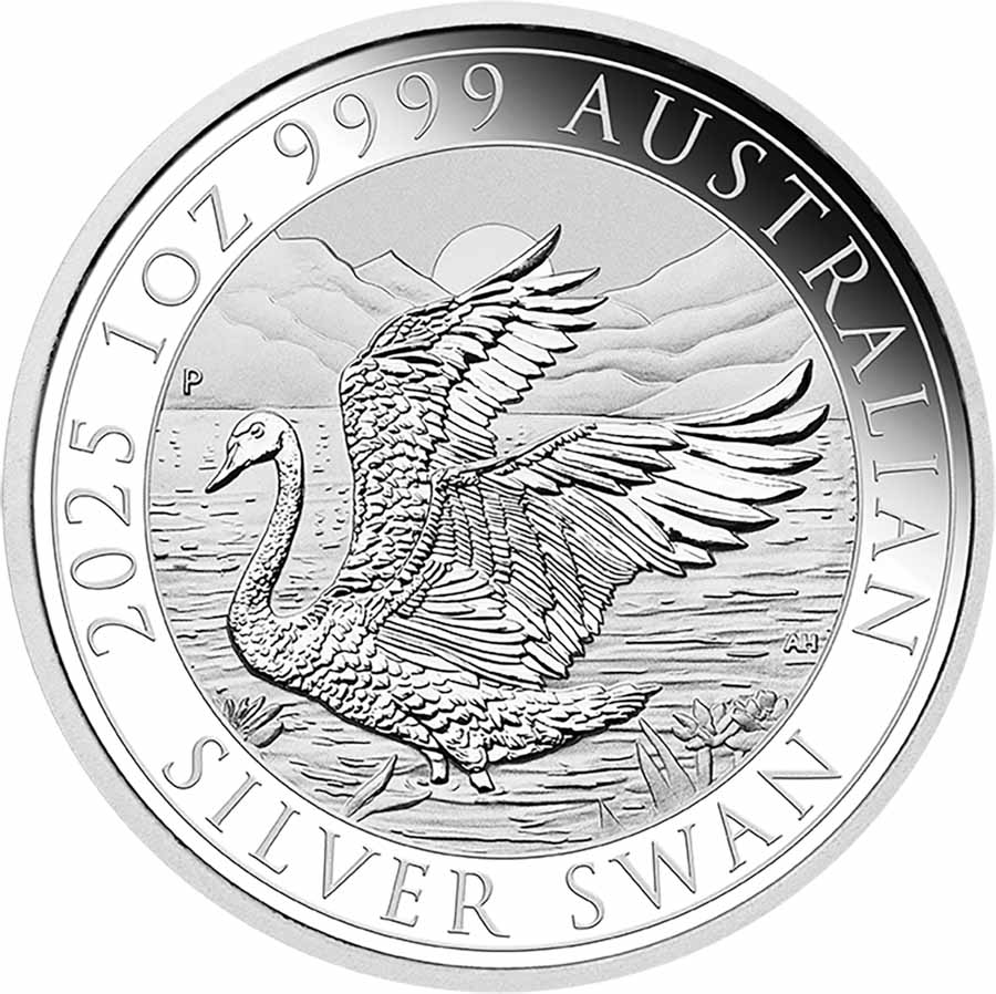2025 Australia 1 oz Silver Swan MS-70 PCGS (FDI, Swan Label) | eBay