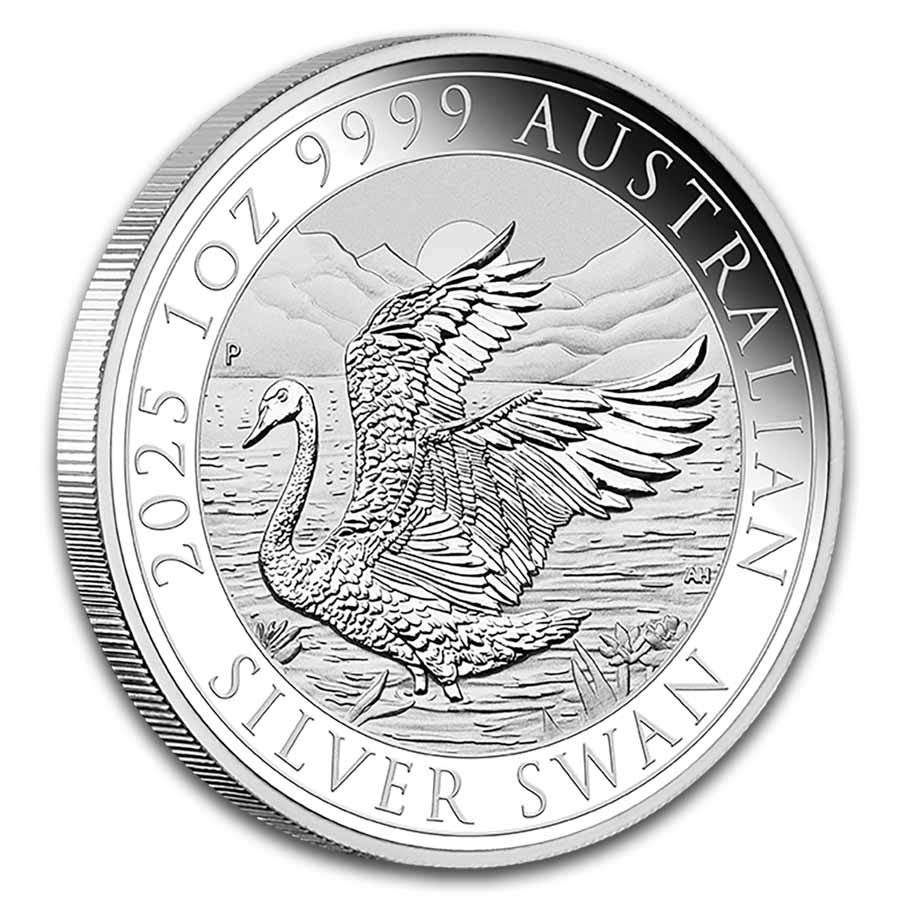 Buy 2025 Australian 1 oz Silver Swan MS-70 (FS, Swan Label) | APMEX