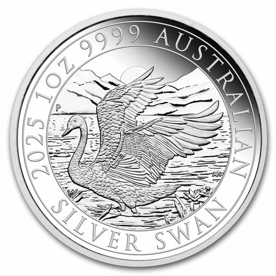 2025 Australia 1 oz Silver Swan Proof (w/Box & COA) 2025 Australia 1 oz Silver Swan Proof (w/Box & COA)