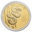 2025 Australia 10 oz Gold Lunar Snake BU (Series III)