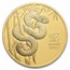2025 Australia 10 oz Gold Lunar Snake BU (Series III)