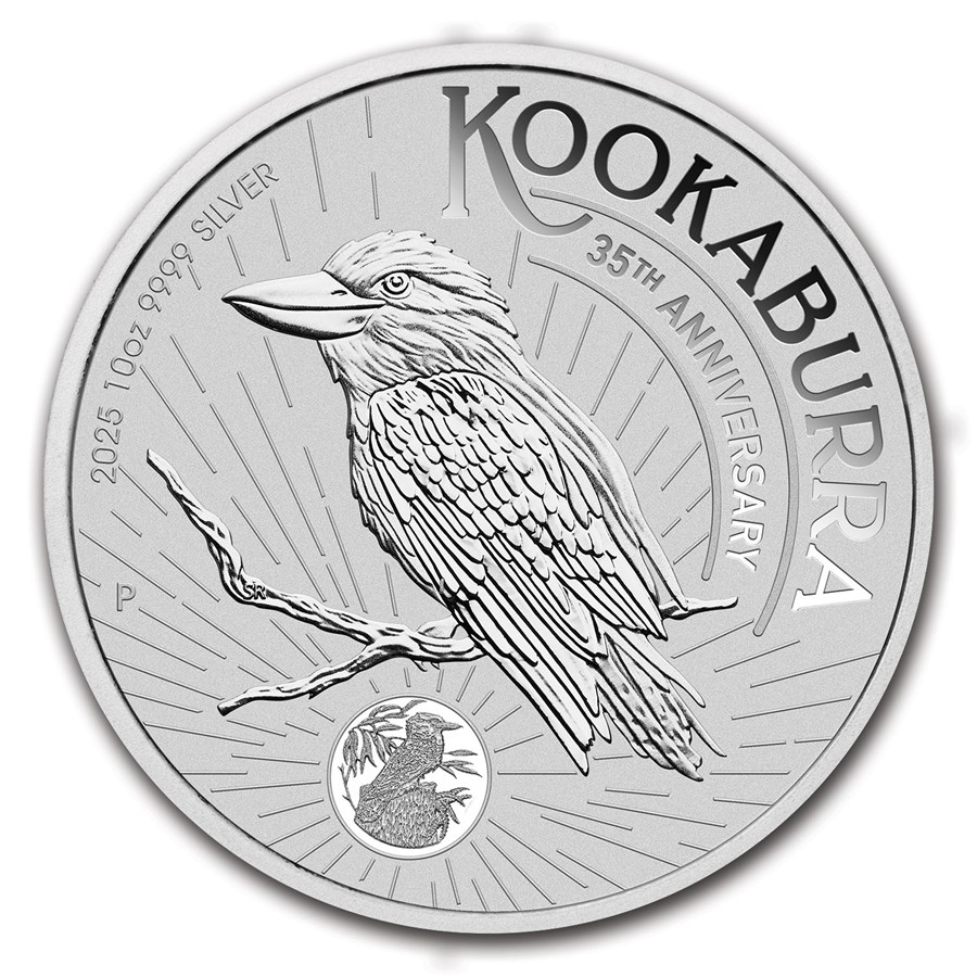 2025 Australia 10 oz Silver Kookaburra BU