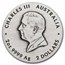 2025 Australia 2 oz Silver Year of the Snake Antiqued