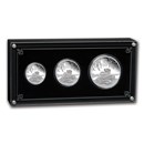 2025 Australia 3-Coin Silver Lunar Snake Proof Set (w/Box & COA)